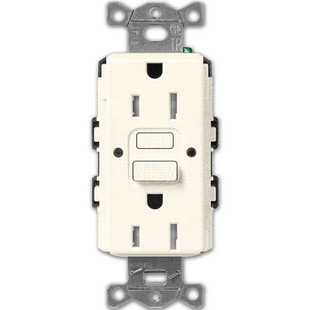 Tamper Resistant 15A GFCI Receptacle Lutron - Satin Biscuit | Kyle