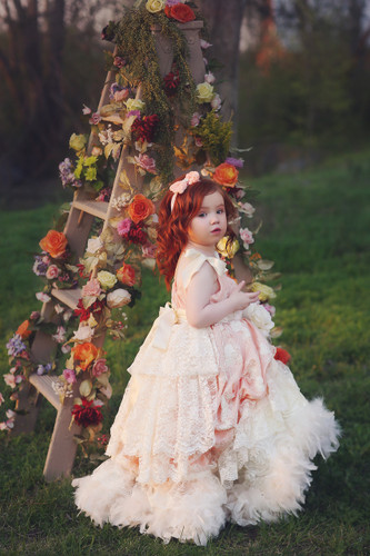Couture Girls Princess Ball Gown | Girls Special Occasion Dress