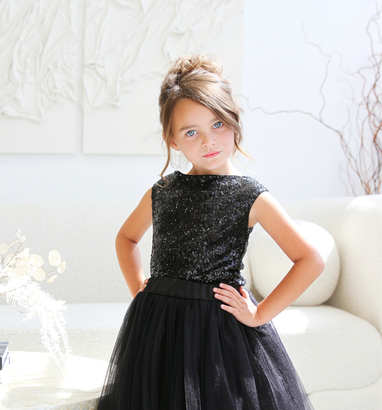 Girls Beautiful Couture Special Occasion All Over Sequin Bolero