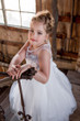 Beautiful White 1st Communion Dress By Petite Adele Couture