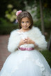 Flower Girl Lace Tulle Pageant Gown Toddler Baptism Birthday Party Dress