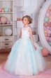 Pageant Girl Dress Birthday Tulle Floor Length Gown Flower Girl Dress