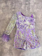 Girls Elegant One Shoulder Sequin Special Occasion Pageant Party Romper 