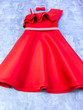 Girls One Shoulder Ruffled Special Occasion Party Pageant Short Dress