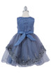 Girls Short Crystal Beaded Tulle Pageant Special Occasion Party Dress