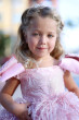 Handmade Couture Girls Satin Tulle Brocade Special Occasion Party Dress