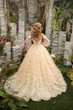 Gorgeous Couture Lace Wedding Flower Girl Mini Bride Special Occasion Gown