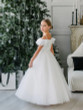 1st Communion Lace & Tulle Flower Girl Party Dress - Teter Warm