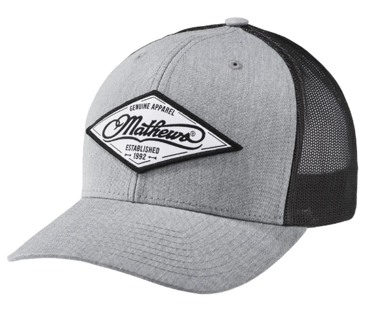 mathews trucker hat