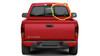 2004-2012 Chevy Colorado / GMC Canyon RIGHT SIDE sliding Rear Window back Glass slider
