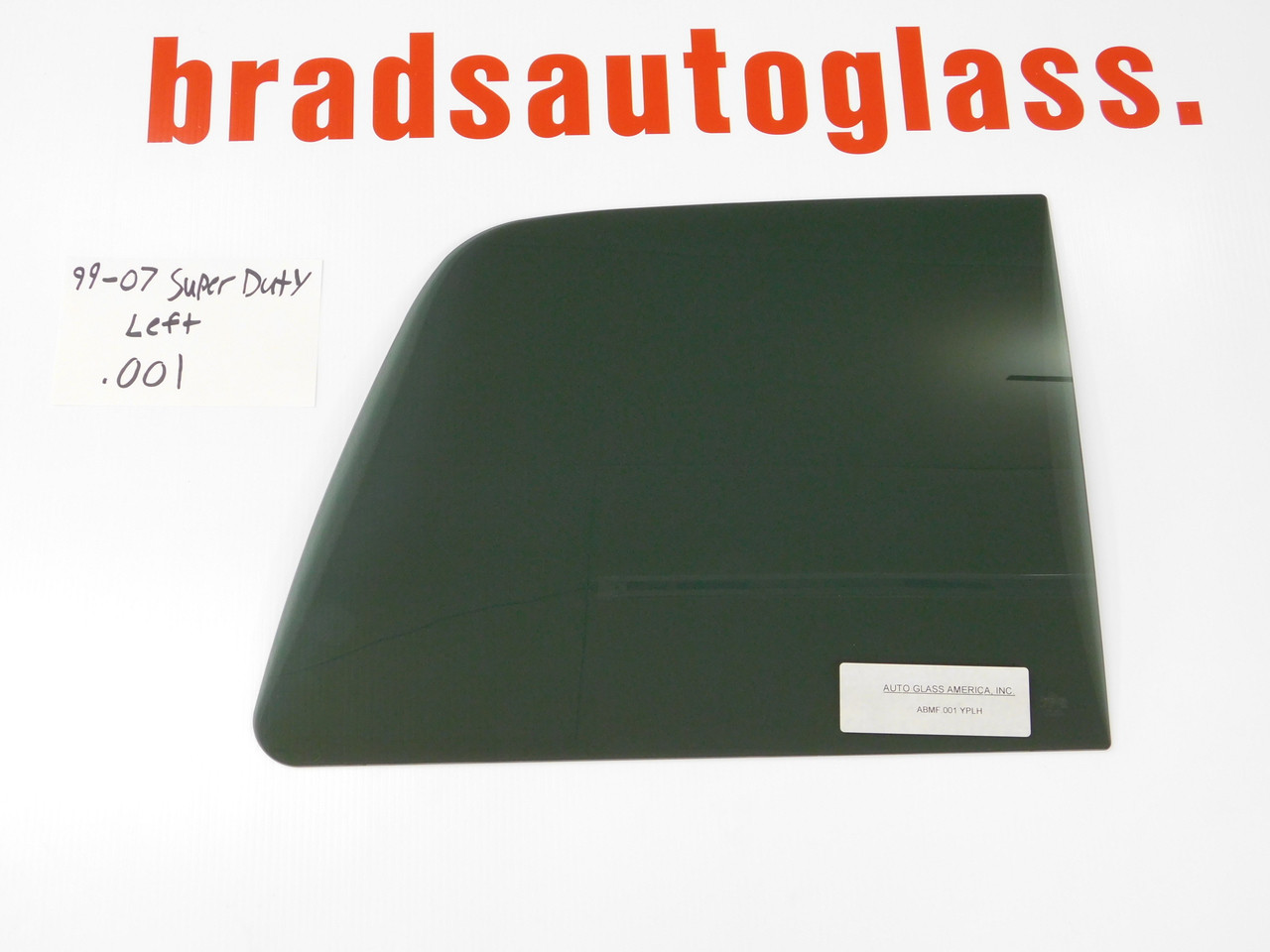 9907 F250750 Ford Super Duty Left side ONLY sliding rear window back