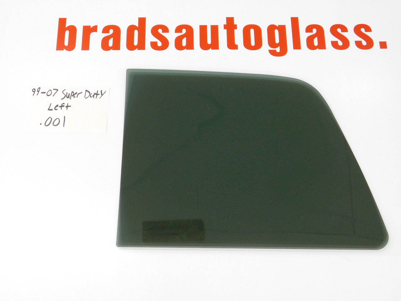 99-07 F250-750 Ford Super Duty Left side ONLY sliding rear window back slider