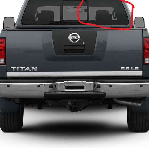 2004-2015 Nissan TITAN RIGHT MANUAL Patch Panel sliding rear window back glass slider  2004-2015 Nissan TITAN RIGHT MANUAL Patch Panel sliding rear window back glass slider