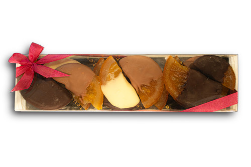 Chocolate Covered Sicilian Orange Slices