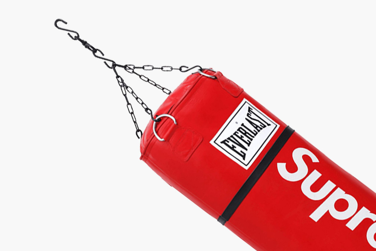 EVERLAST X SUPREME LEATHER HEAVY BAG LIMITED EDITION FIGHT SHOP
