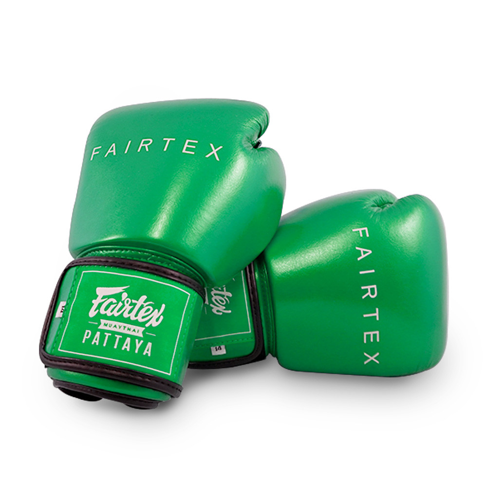 Fairtex Metallic Boxing Gloves BGV22 - Metallic Green - Hollywood