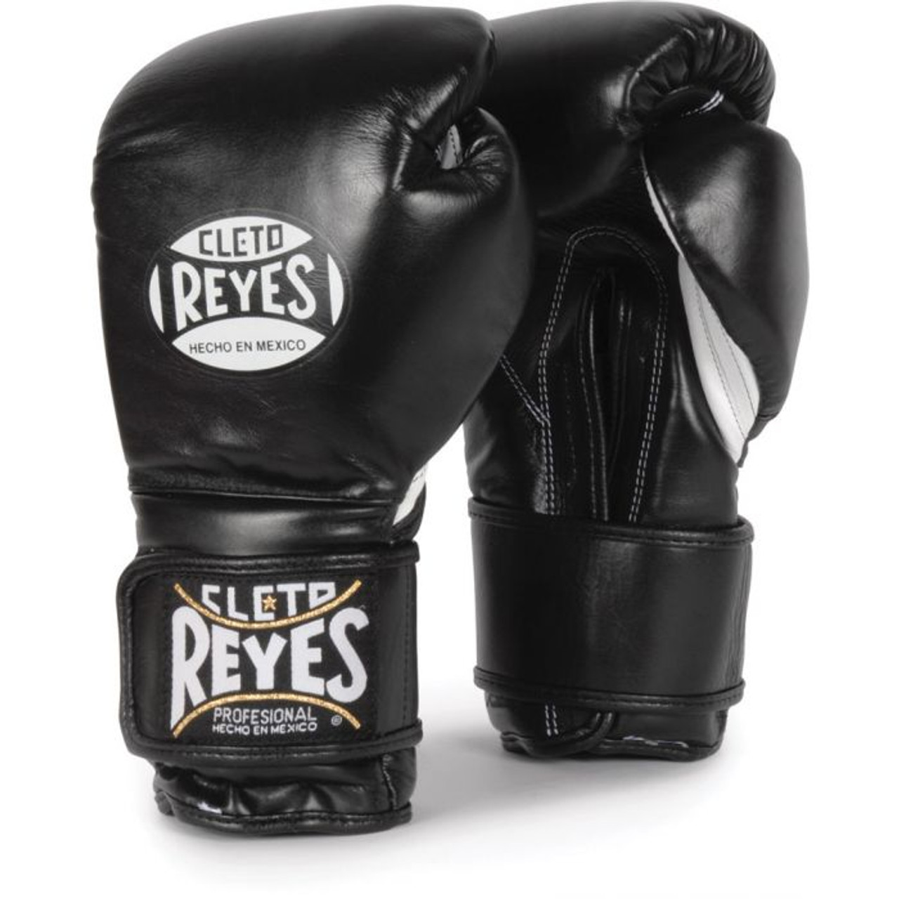 Cleto Reyes Hook & Loop Boxing Gloves Black