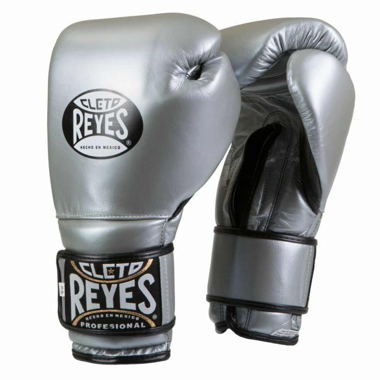 Cleto Reyes Hook & Loop Boxing Gloves Silver Bullet | FIGHT SHOP