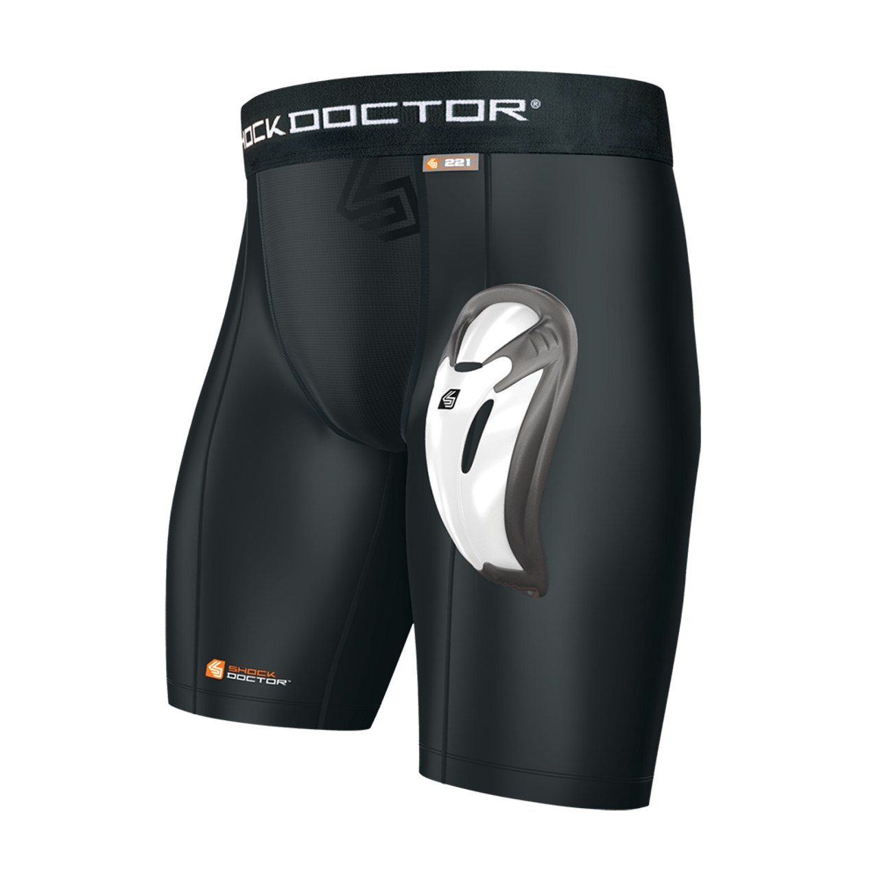 Shock Doctor Core Compression Short with Bio-Flex Cup – MMA Fight Store