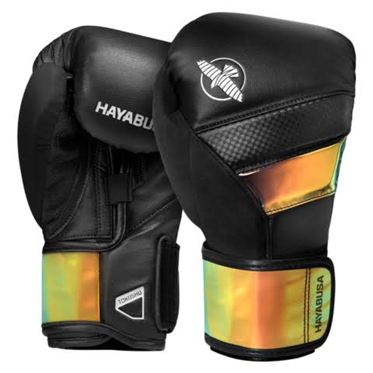 Hayabusa T3 Boxing Gloves Black/Iridescent