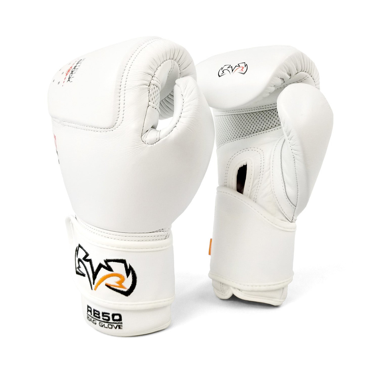 RIVAL RB50 バッググローブ ホワイト Rival RB50 Intelli-Shock Compact Bag Gloves - FIGHT SHOP