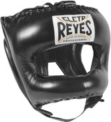 Cleto Reyes Traditional Headgear with Pointed Nylon Face Bar Black