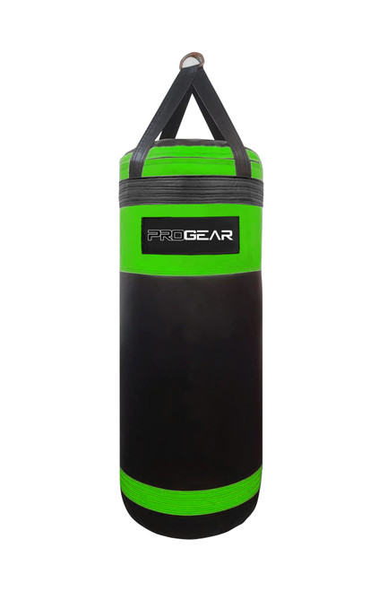 Progear 4 FOOT 80LB DELUXE HEAVY BAG - BLACK/CITRUS GREEN