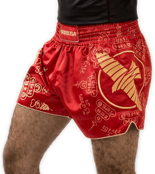 Hayabusa Falcon Muay Thai Shorts Red