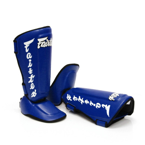 Fairtex Detachable In-step Shin Pads SP7 Blue Fairtex Detachable In-step Shin Pads SP7 Blue
