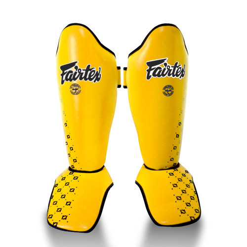 Fairtex Competition Shin Pads SP5 - Yellow Fairtex Competition Shin Pads SP5 - Yellow