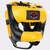 FTF (FEAR THE FIGHTER) Traditional Headgear With Face-Saver Bar Yellow/Black