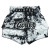 FAIRTEX MUAY THAI SHORTS - BS1948 GRUNGE WHITE