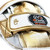 RIVAL RPM 100 Series Pro Punch Mitts White // Gold