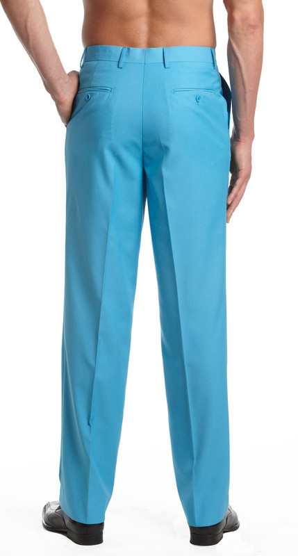 Men's Turquoise Blue Pants Aqua Blue Concitor Pant