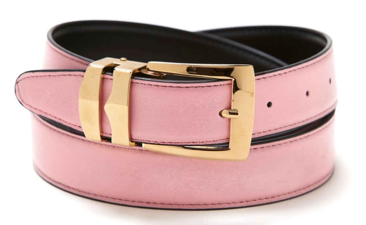 Pink Camo Leather Belt Strap with Buckle – Double R Brand - Dallas
