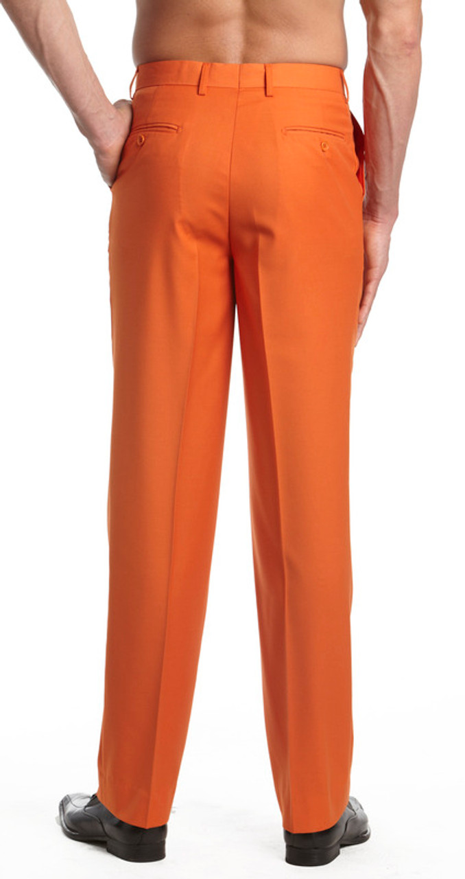 Burnt Orange Pants Mens | ShopStyle