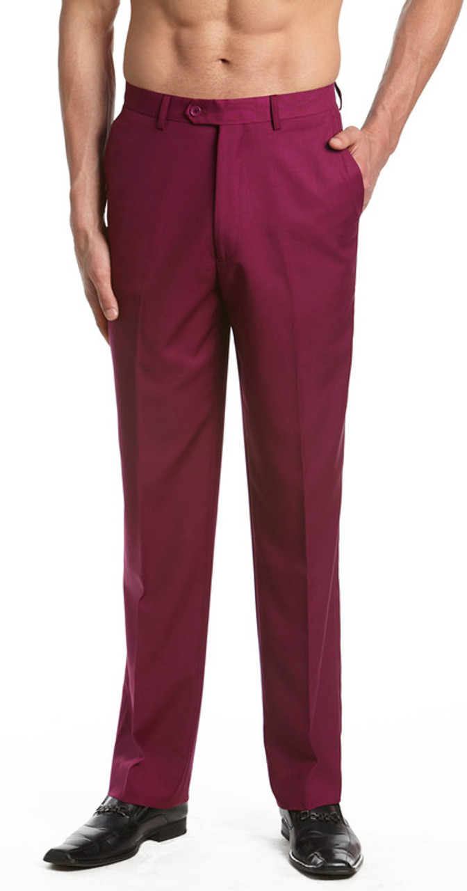 Burgundy Pants for Men - Up to 57% off | Lyst