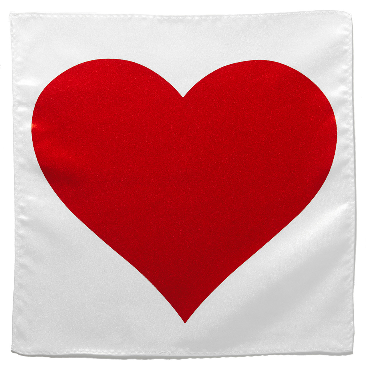 Red Heart Handkerchief Square Hanky - Solid Color Pants