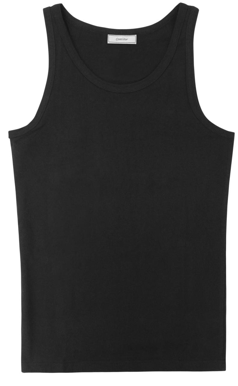 Men's Plain Tank Top Black Bolf 99003