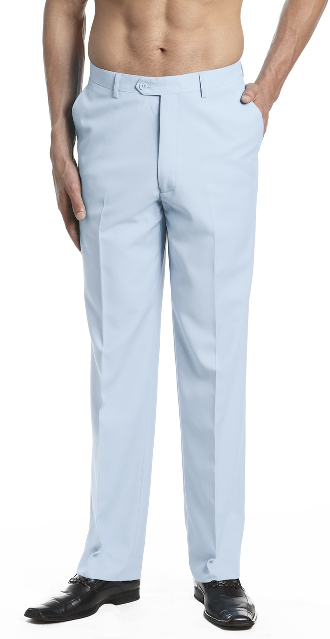 通販公式店 precme wide straight slacks(light blue) - パンツ