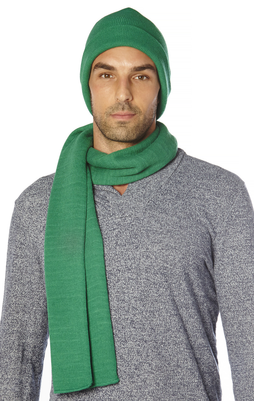 CONCITOR Brand Knit Cap Solid EMERALD 