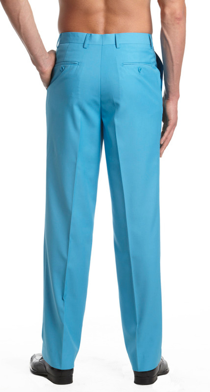 Buy Men's Brooklyn Fit Cotton Stretch Trouser Online | Indian Terrain