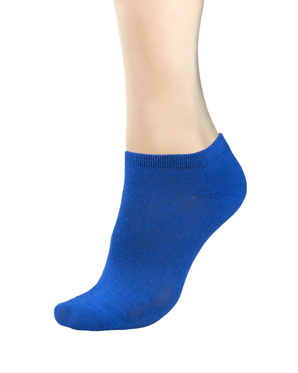 CONCITOR Women's Dress Socks Solid Royal Blue Color COTTON Low Cut Sock