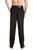 Men's TUXEDO Pants Flat Front with Satin Band BLACK CONCITOR