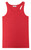 CONCITOR Collection Women's Tank Top 100% Cotton A-Shirt Solid RED Color