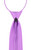 Vesuvio Napoli PreTied Necktie Solid LAVENDER PURPLE Adjustable Neck Tie Design