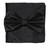 Bow Tie Handkerchief Set Gleaming Metallic Design BLACK Color BowTie Hanky Square