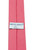 Vesuvio Napoli PreTied Skinny Necktie Solid CORAL PINK Color Adjustable Narrow Neck Tie Slim Design