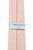 Vesuvio Napoli PreTied Skinny Necktie Solid PEACH PINK Color Adjustable Narrow Neck Tie Slim Design