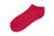 CONCITOR Women's Dress Socks Solid Red Color COTTON Low Cut No Show Sock 1 Pair